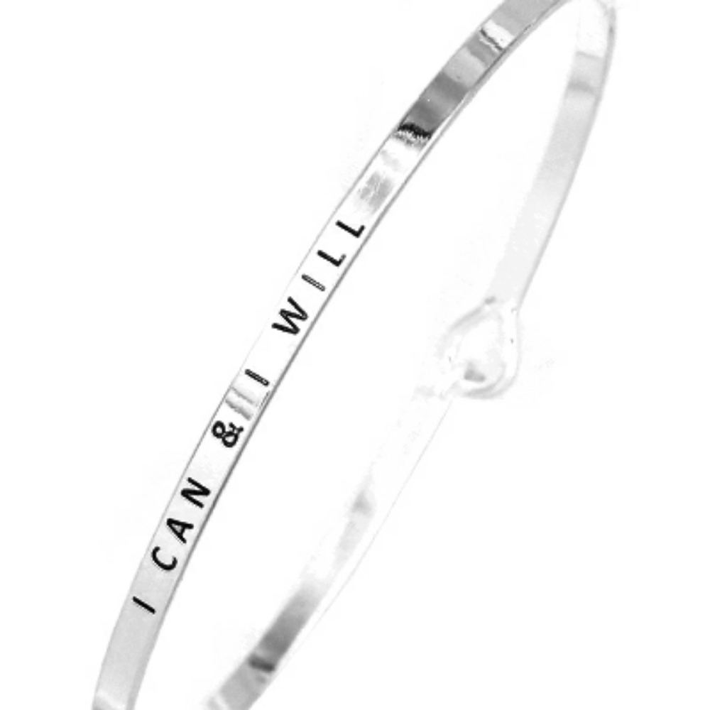 I Can & I Will Bracelet
